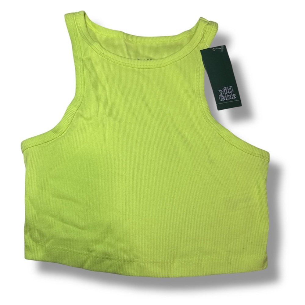 Wild Fable Vibrant Yellow Tank Top